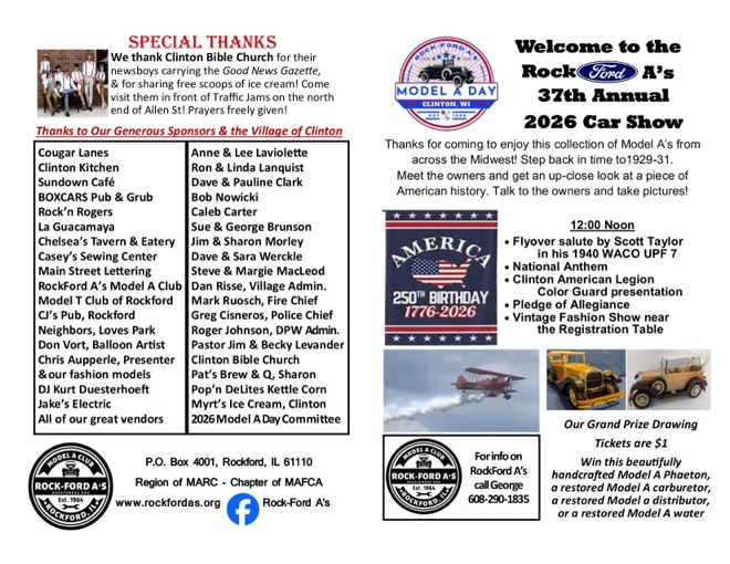 2026 Model A Day Program-1